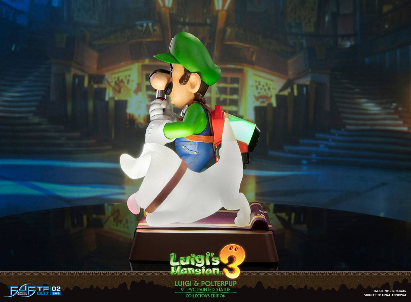 Luigi's Mansion 3 statuette PVC Luigi & Polterpup Collector's Edition 23 cm