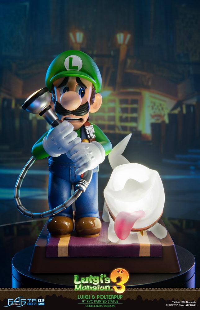 Luigi's Mansion 3 statuette PVC Luigi & Polterpup Collector's Edition 23 cm
