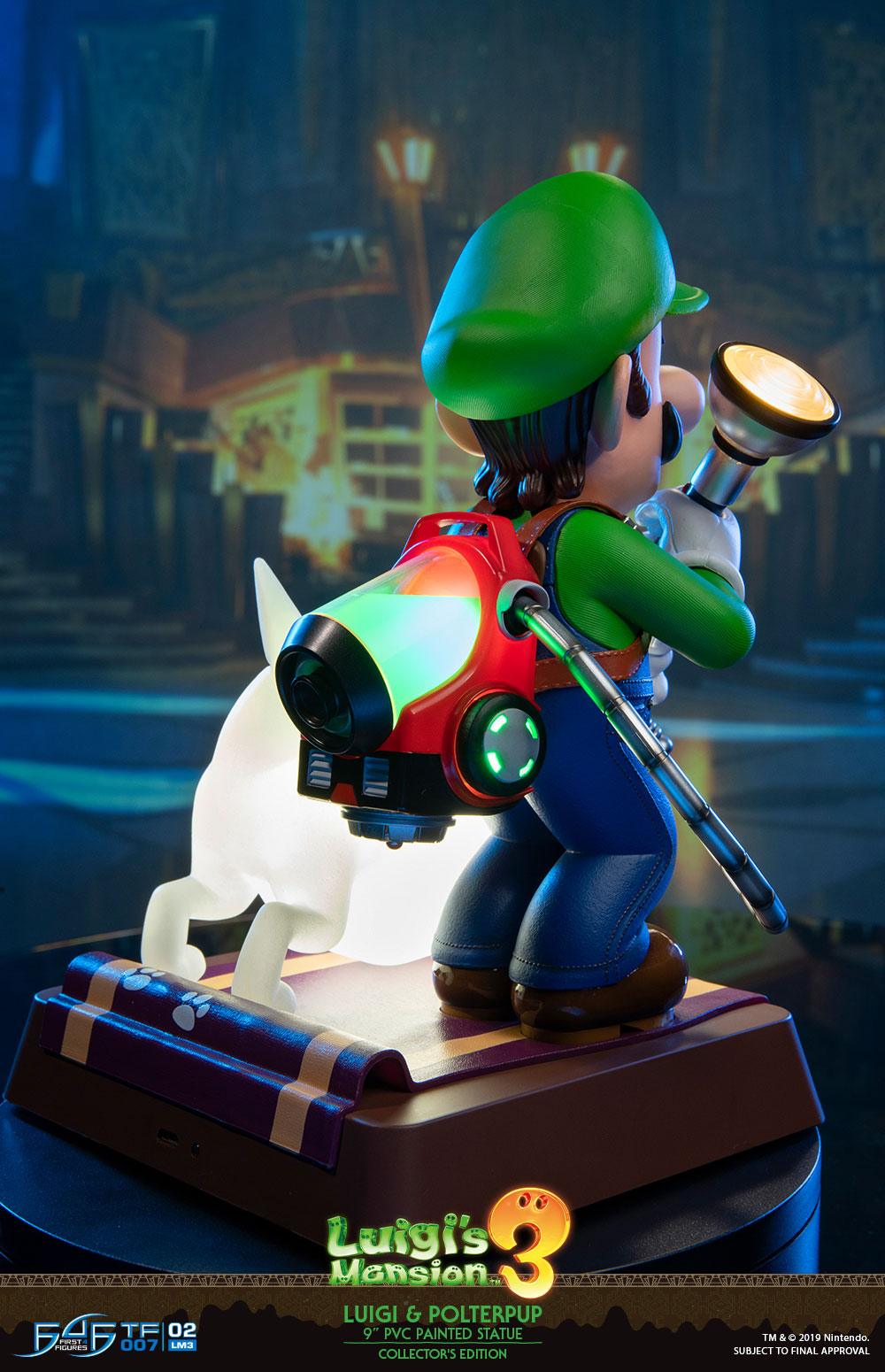 Luigi's Mansion 3 statuette PVC Luigi & Polterpup Collector's Edition 23 cm