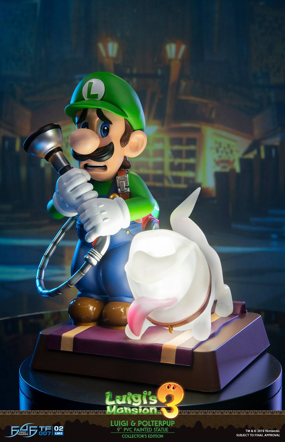 Luigi's Mansion 3 statuette PVC Luigi & Polterpup Collector's Edition 23 cm