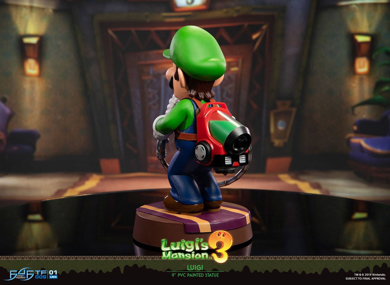 Luigi's Mansion 3 statuette PVC Luigi 23 cm