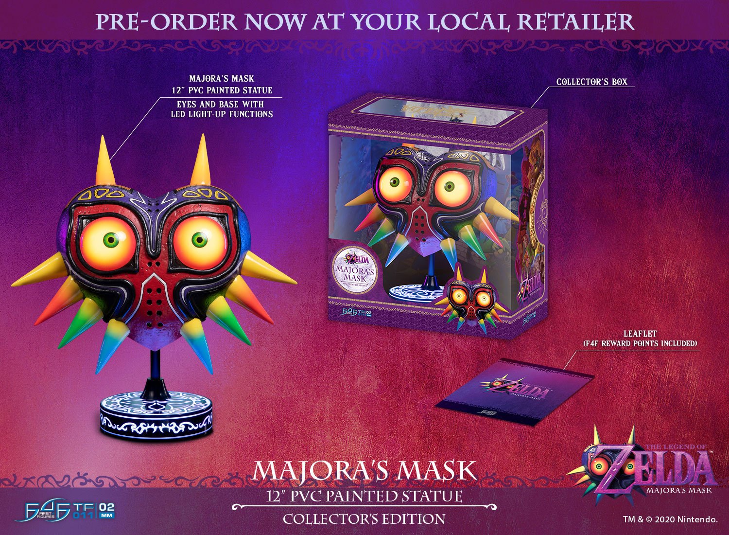 The Legend of Zelda statuette PVC Majora's Mask Collectors Edition 30 cm