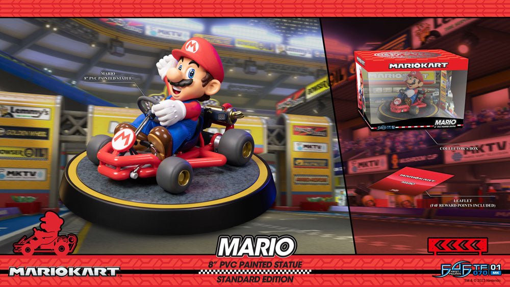 Mario Kart statuette PVC Mario Standard Edition 19 cm