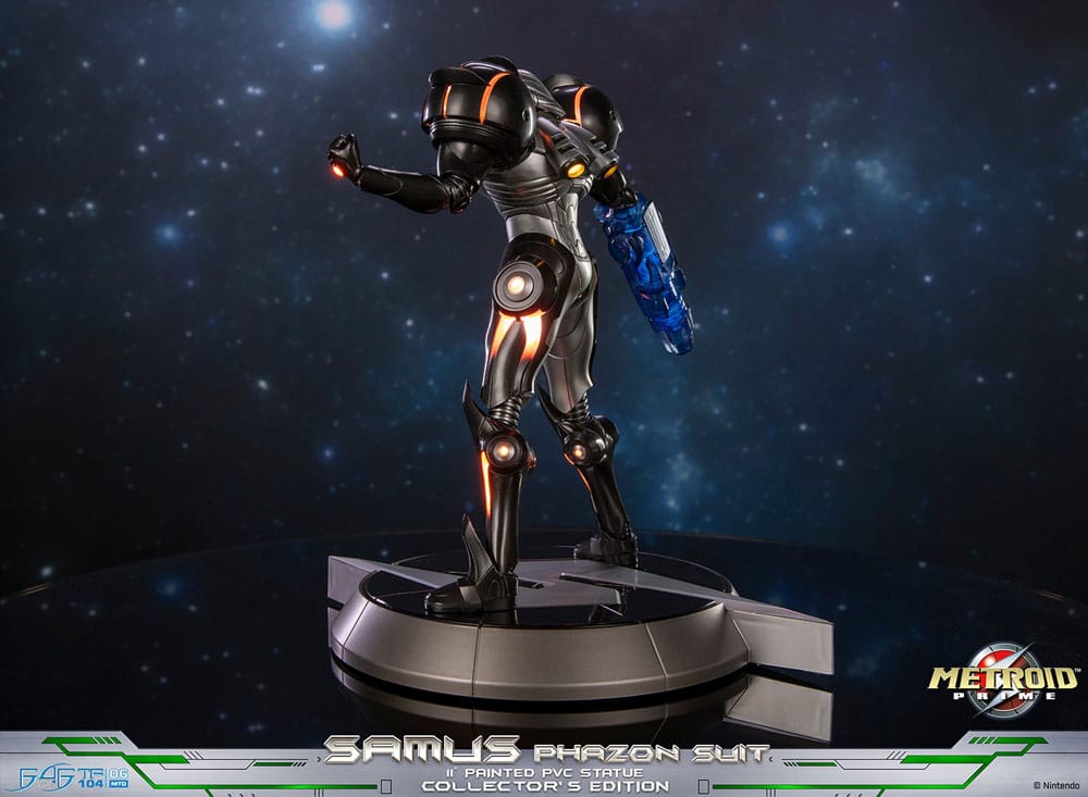 Metroid Prime statuette PVC Samus Phazon Suit Collector´s Edition 28 cm
