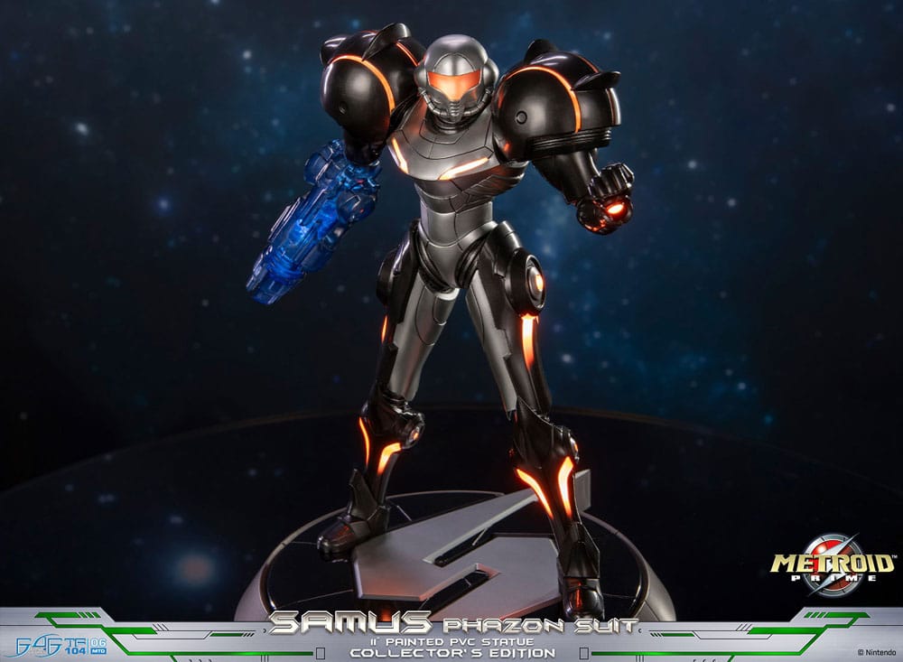 Metroid Prime statuette PVC Samus Phazon Suit Collector´s Edition 28 cm