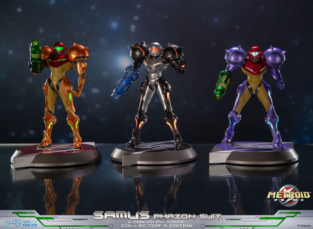 Metroid Prime statuette PVC Samus Phazon Suit Collector´s Edition 28 cm