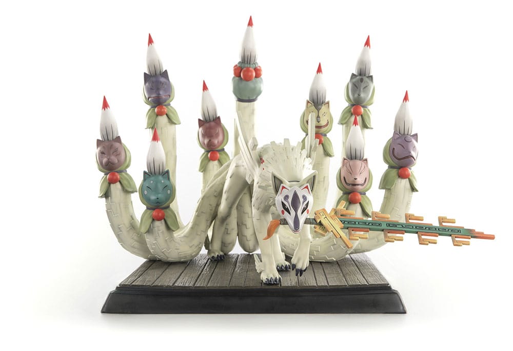 Okami statuette Ninetails 51 cm