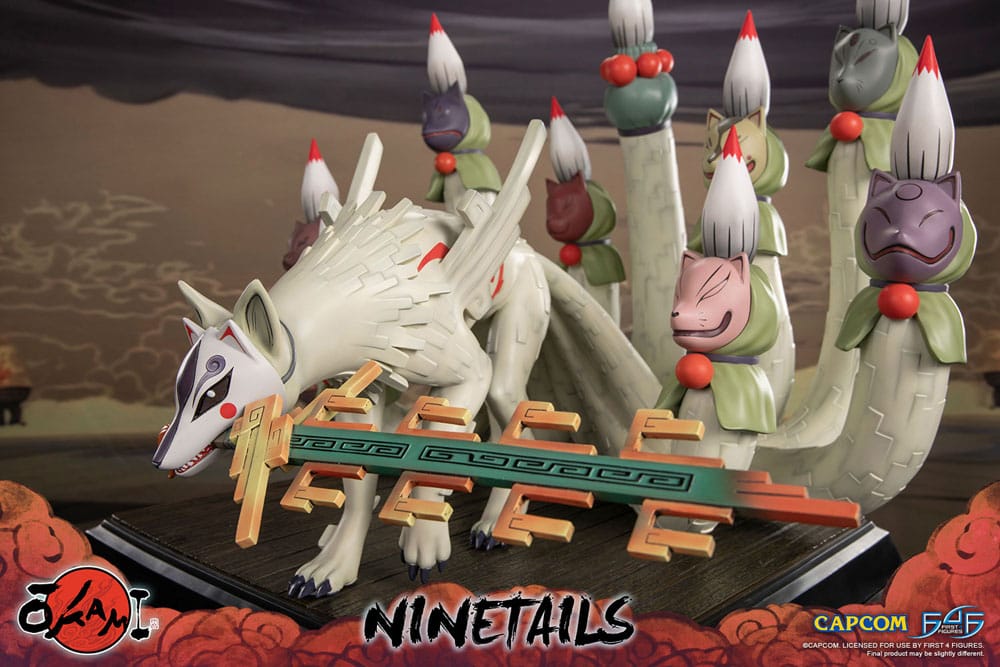 Okami statuette Ninetails 51 cm