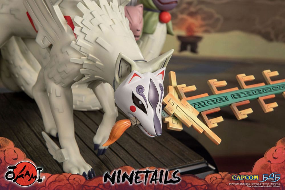 Okami statuette Ninetails 51 cm