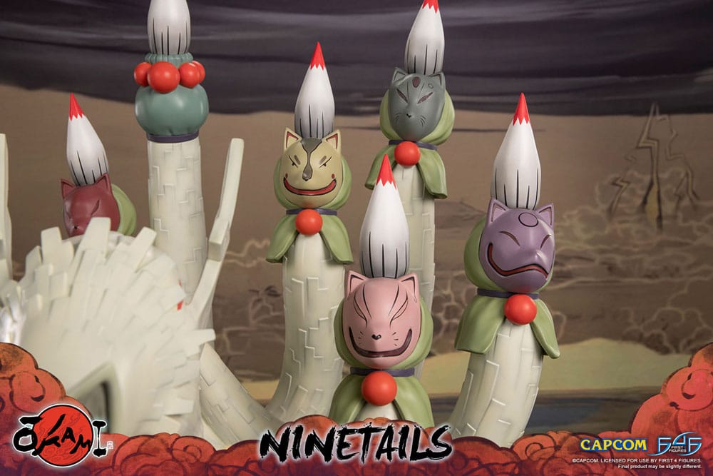 Okami statuette Ninetails 51 cm
