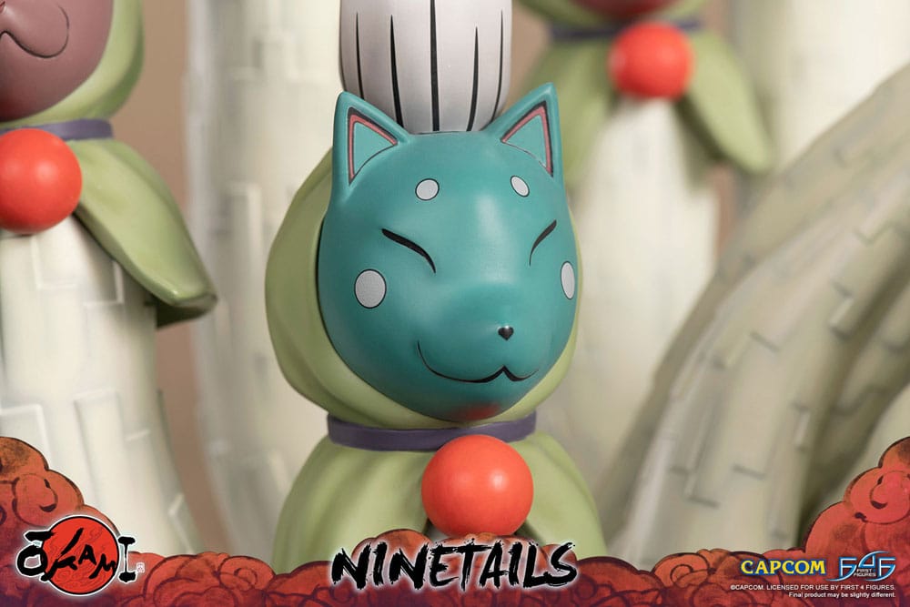 Okami statuette Ninetails 51 cm