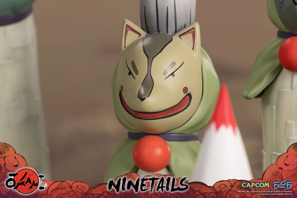 Okami statuette Ninetails 51 cm