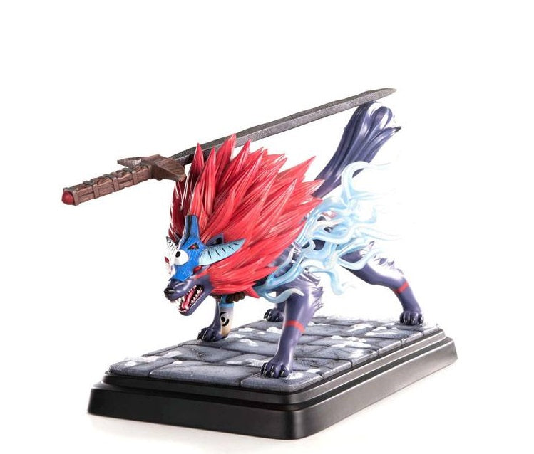 First 4 Figures - Okami - Oki (Forme Loup) Statue Edition Standard 35cm
