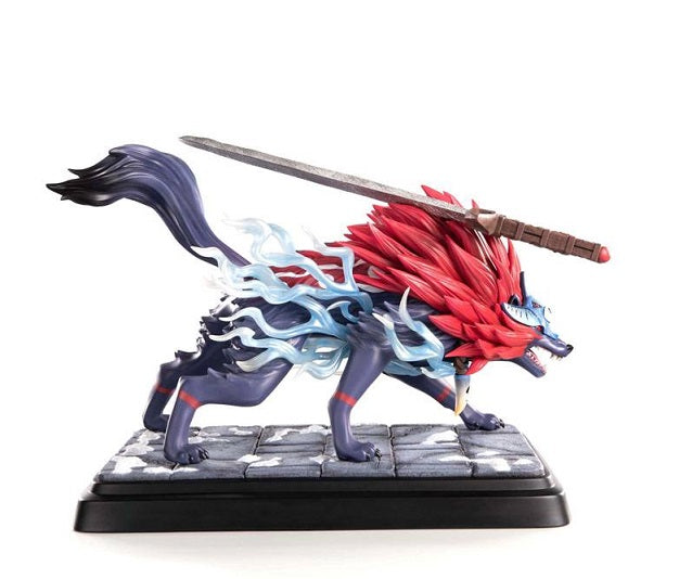 First 4 Figures - Okami - Oki (Forme Loup) Statue Edition Standard 35cm