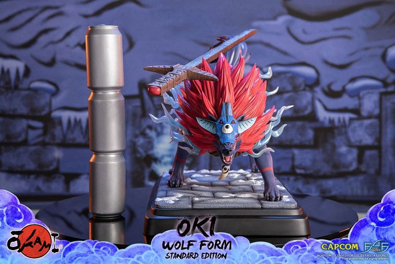 First 4 Figures - Okami - Oki (Forme Loup) Statue Edition Standard 35cm