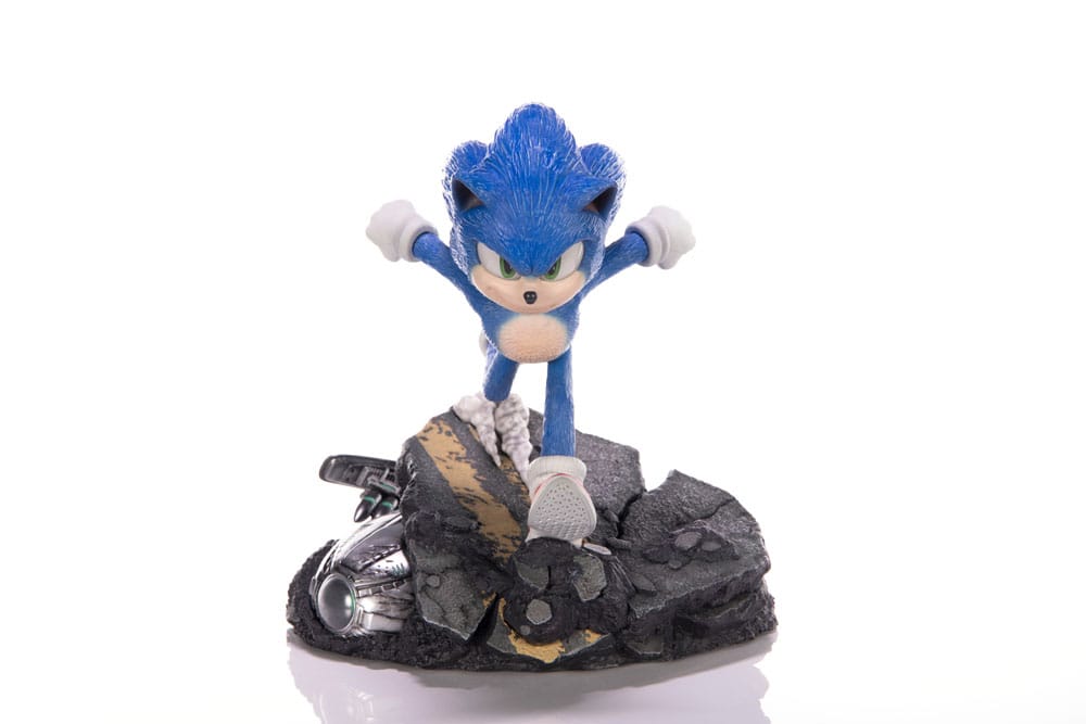 Sonic the Hedgehog 2 statuette Sonic Standoff 26 cm