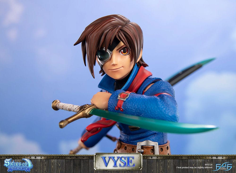 Skies of Arcadia statuette Vyse Standard Edition 31 cm