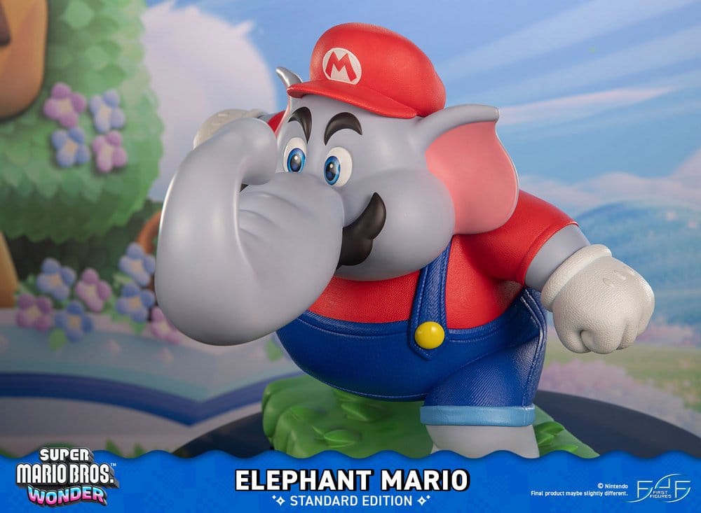 Super Mario Bros. Wonder Resin statuette Elephant Mario Standard Edition 43 cm
