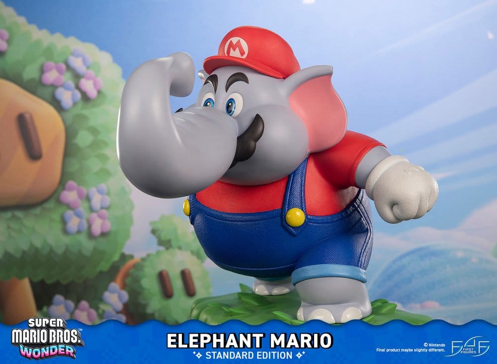 Super Mario Bros. Wonder Resin statuette Elephant Mario Standard Edition 43 cm