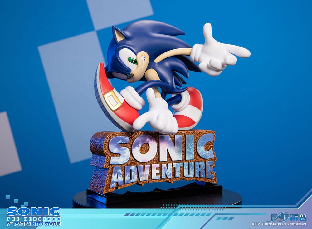 Sonic Adventure statuette PVC Sonic the Hedgehog Standard Edition 21 cm