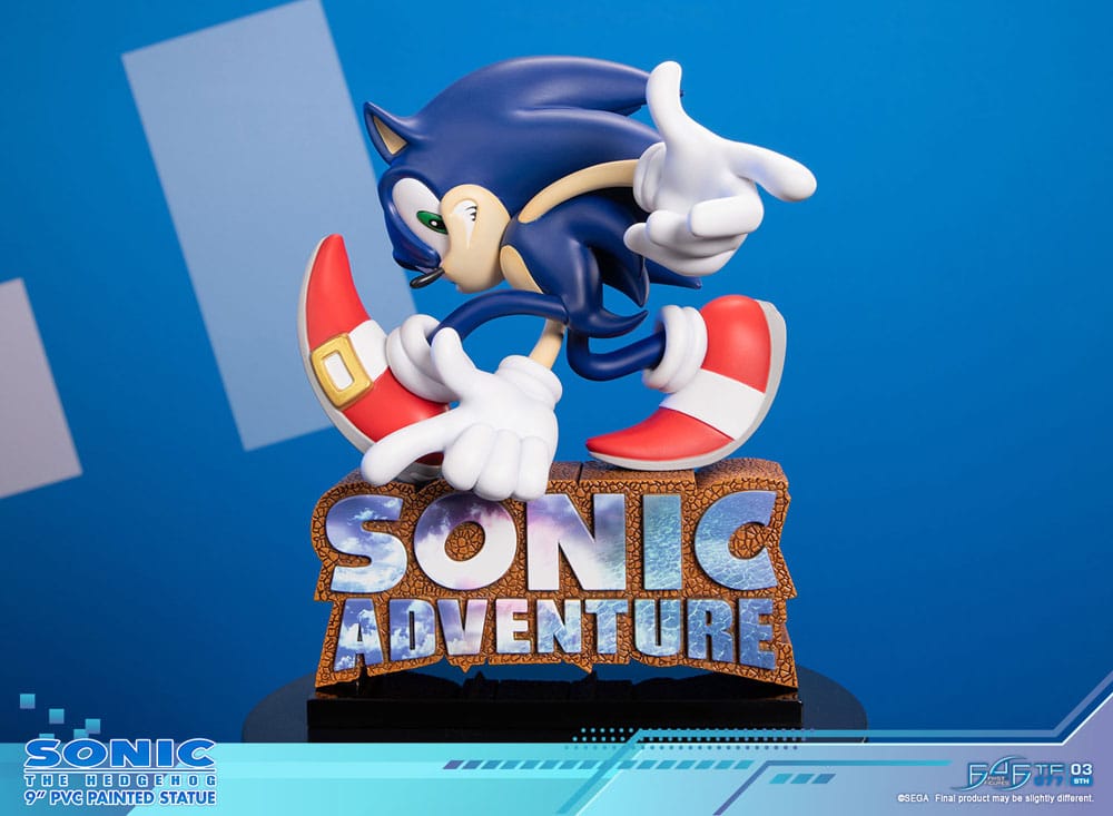 Sonic Adventure statuette PVC Sonic the Hedgehog Standard Edition 21 cm