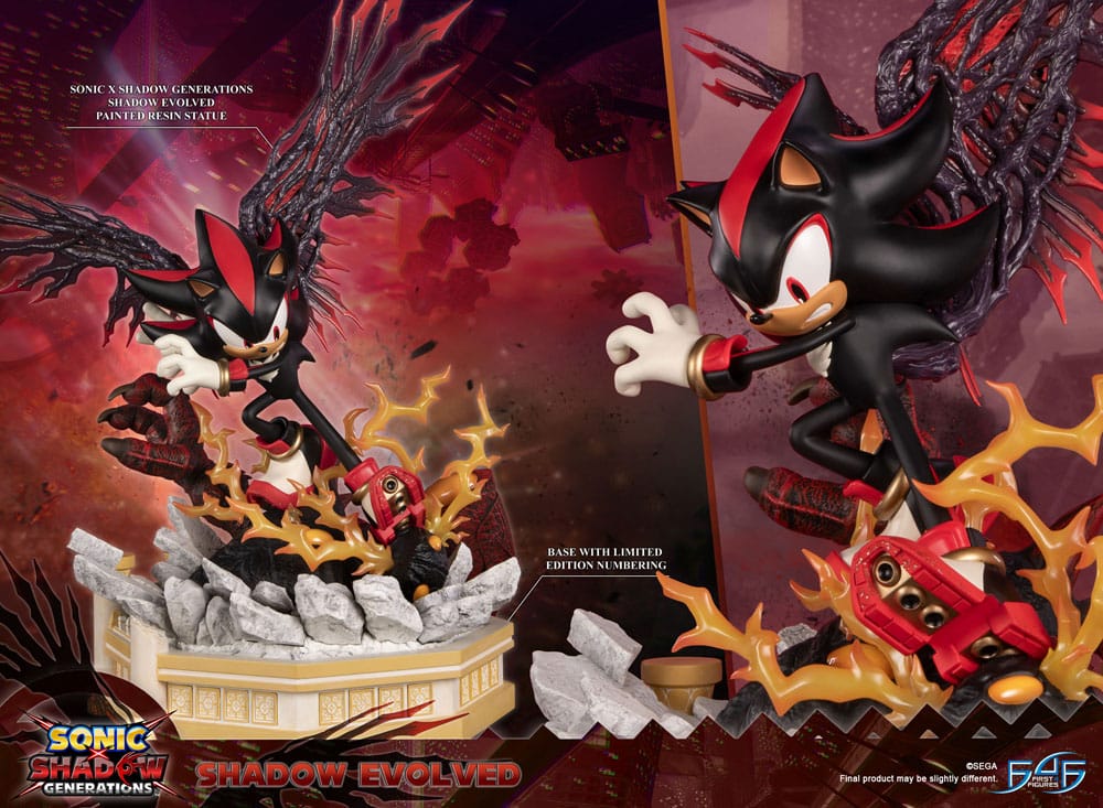 Sonic X Shadow Generations statuette Shadow Evolved 58 cm
