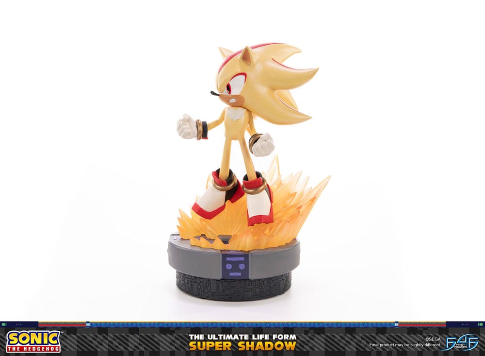Sonic the Hedgehog The Ultimate Life Form statuette Super Shadow Standard Edition 32 cm