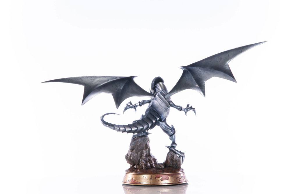 Yu-Gi-Oh! statuette PVC Blue-Eyes White Dragon Silver Edition 35 cm