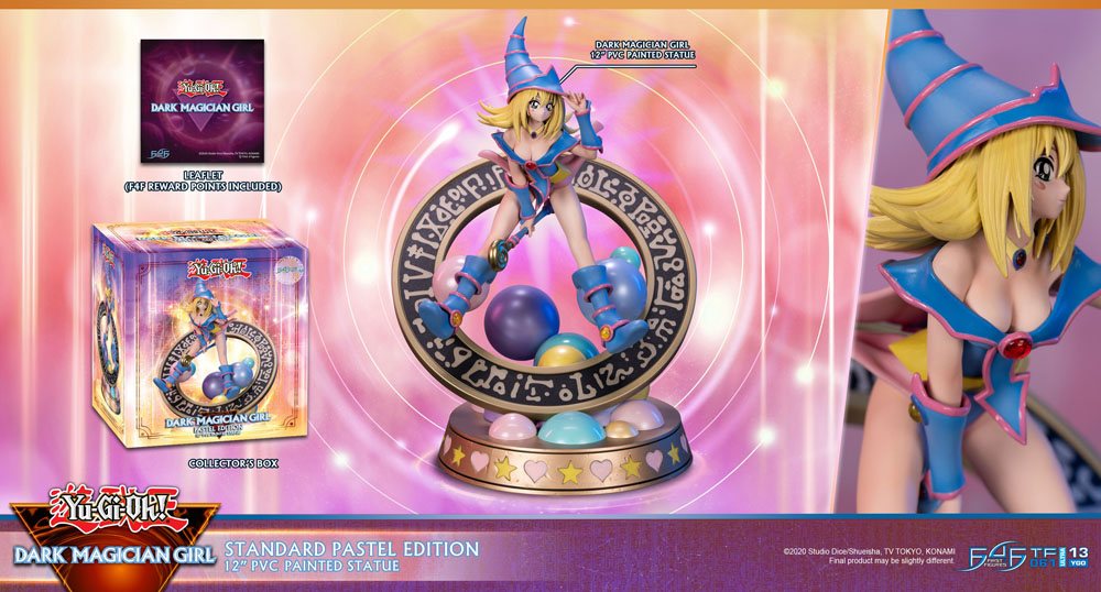 First 4 Figures - Yu-Gi-Oh! - Magicienne des Ténébres Pastel Statue Edition Standard 30cm