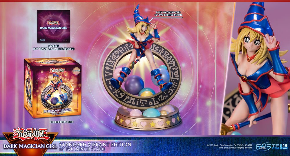 Yu-Gi-Oh! statuette PVC Dark Magician Girl Standard Vibrant Edition 30 cm