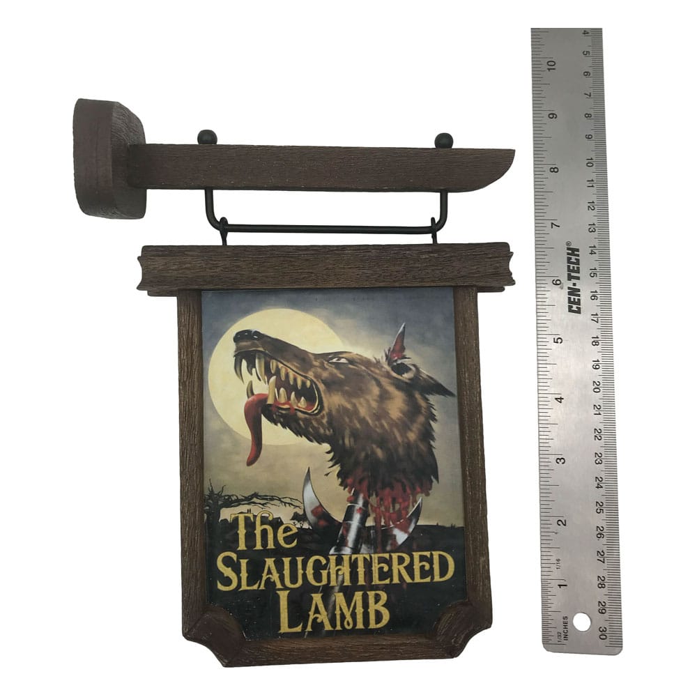 Le Loup-garou de Londres réplique mini Pub Sign 6 cm