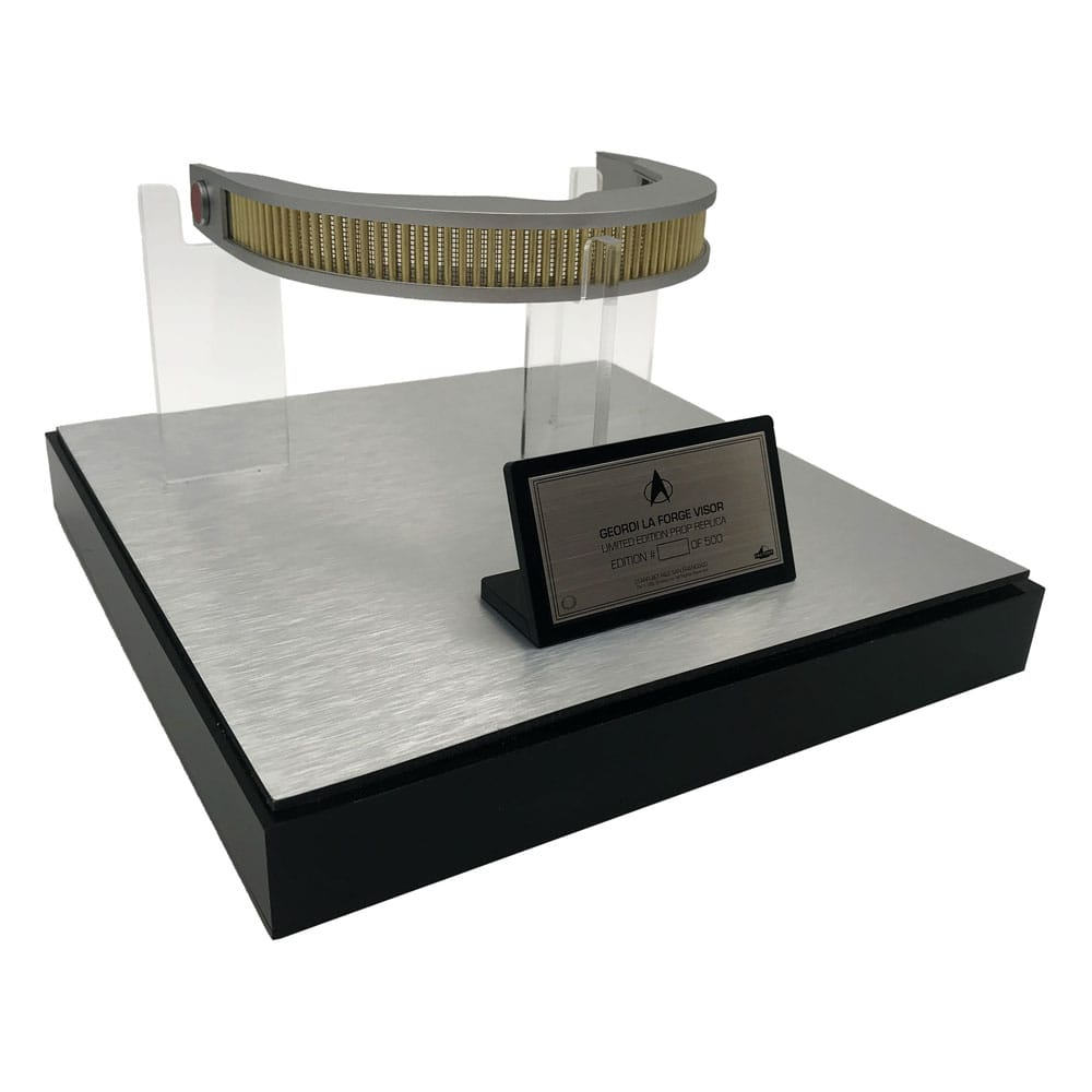 Star Trek prop réplique 1/1 Geordi La Forge VISOR Limited Edition