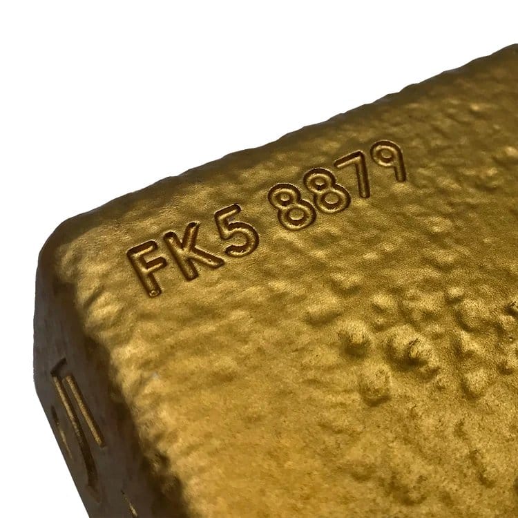 James Bond prop réplique 1/1 Goldfinger Fort Knox Bullion Bar 25 cm Limited Edition