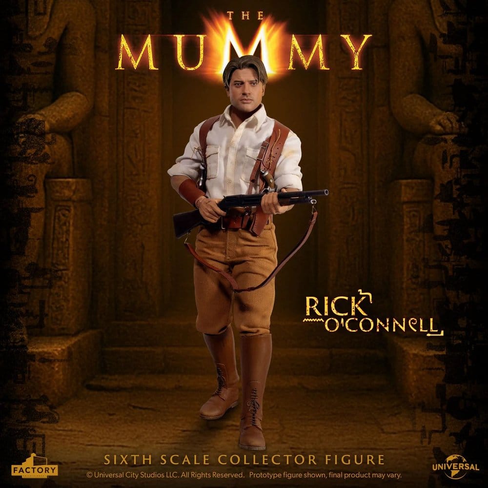 La Momie figurine 1/6 Rick O’Connell 30 cm
