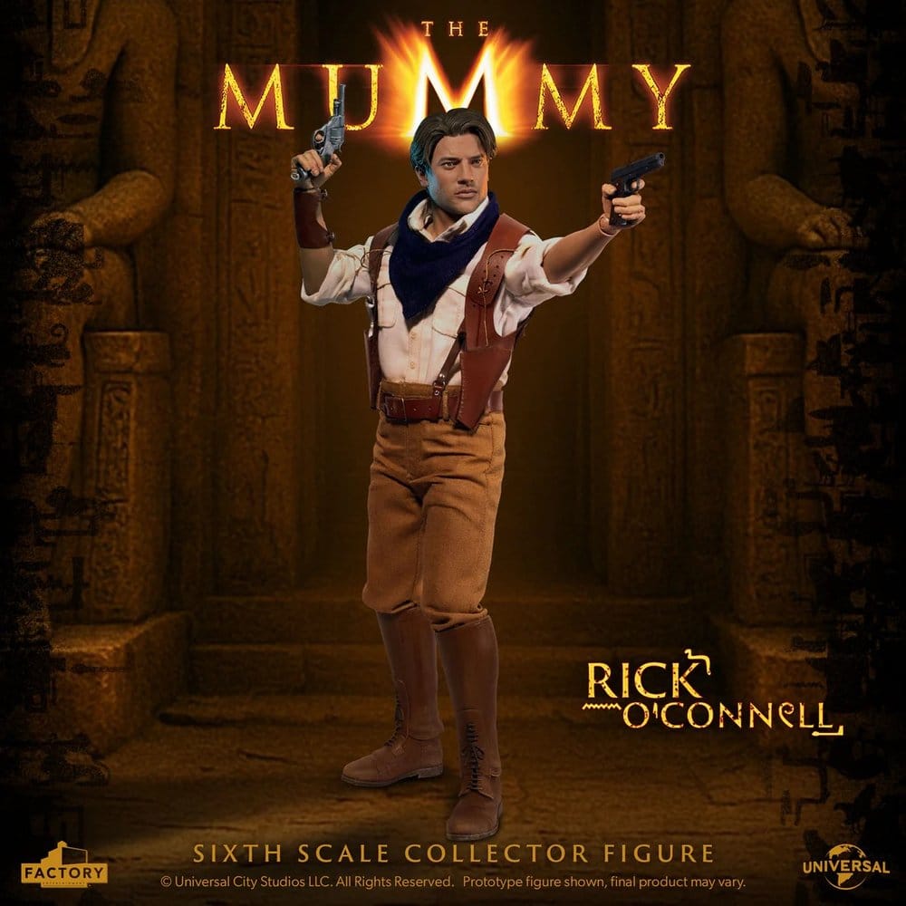 La Momie figurine 1/6 Rick O’Connell 30 cm