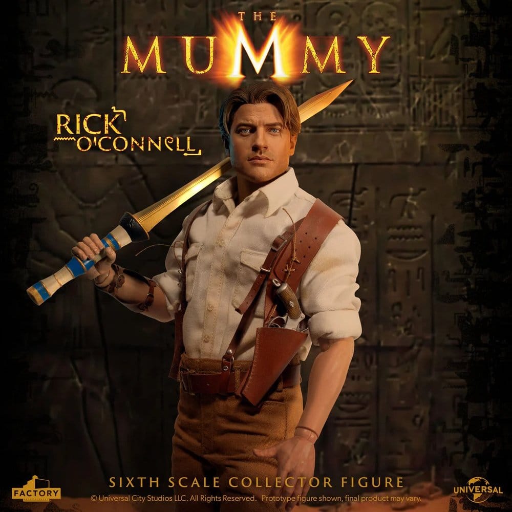 La Momie figurine 1/6 Rick O’Connell 30 cm