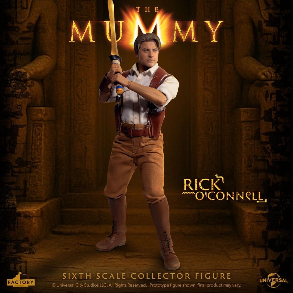 La Momie figurine 1/6 Rick O’Connell 30 cm
