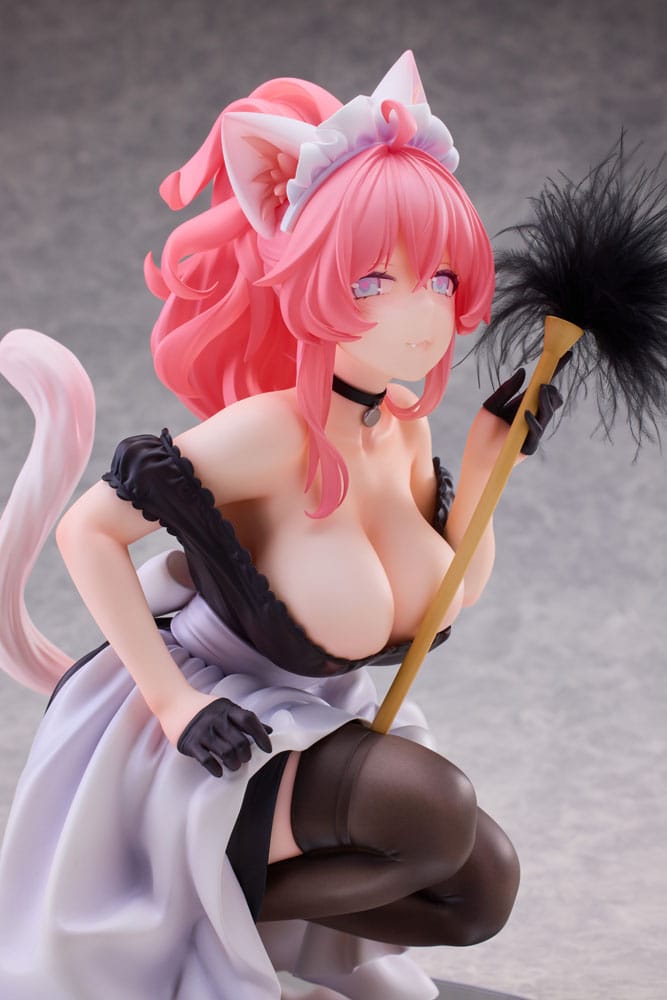 Original Character statuette PVC 1/4 Cat´s Thought Maid Cat Mochan 24 cm