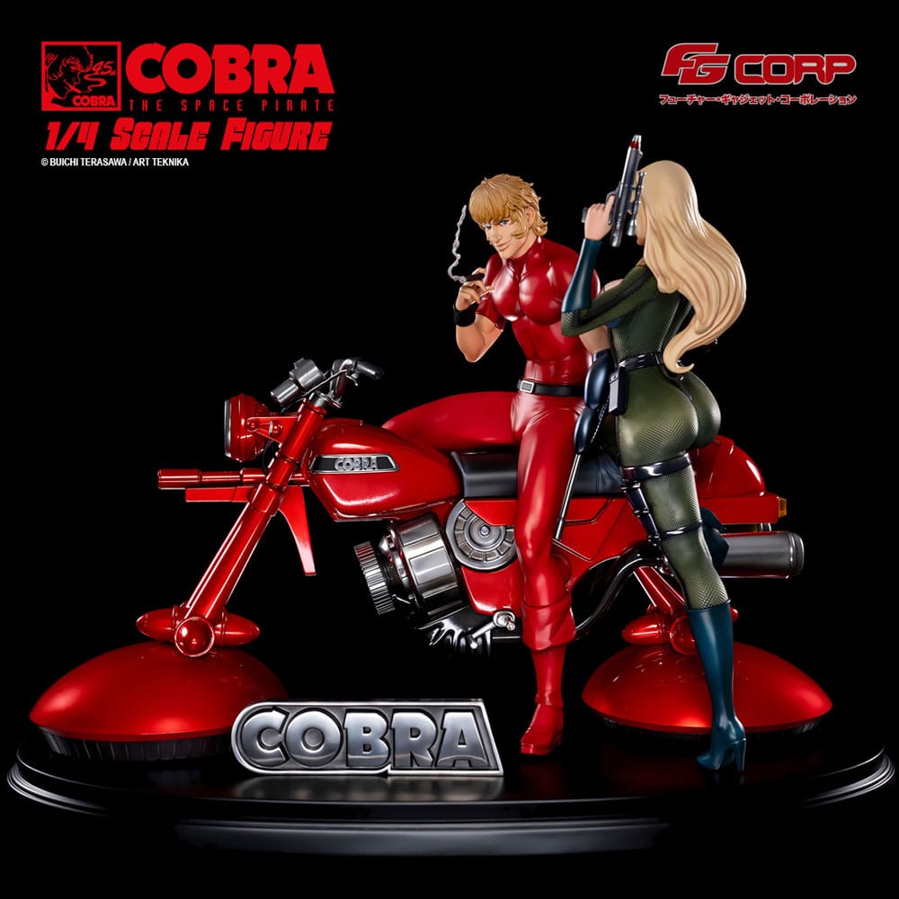 Space Pirate Cobra statuette 1/4 Cobra & Jane Royal (Spacesuit Ver.) 47 cm