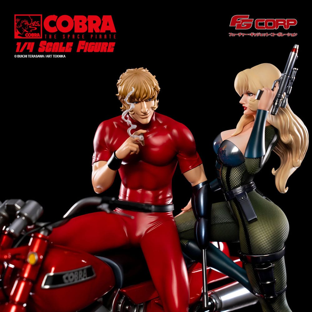 Space Pirate Cobra statuette 1/4 Cobra & Jane Royal (Spacesuit Ver.) 47 cm