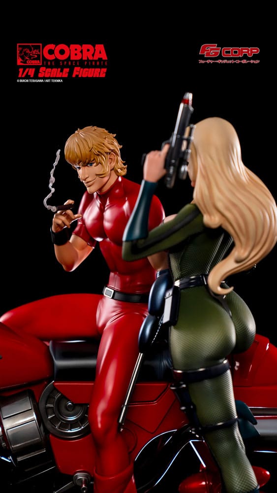 Space Pirate Cobra statuette 1/4 Cobra & Jane Royal (Spacesuit Ver.) 47 cm