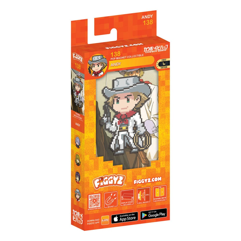 Cowboy Bebop magnet à collectionner FiGGYZ Andy 11 cm
