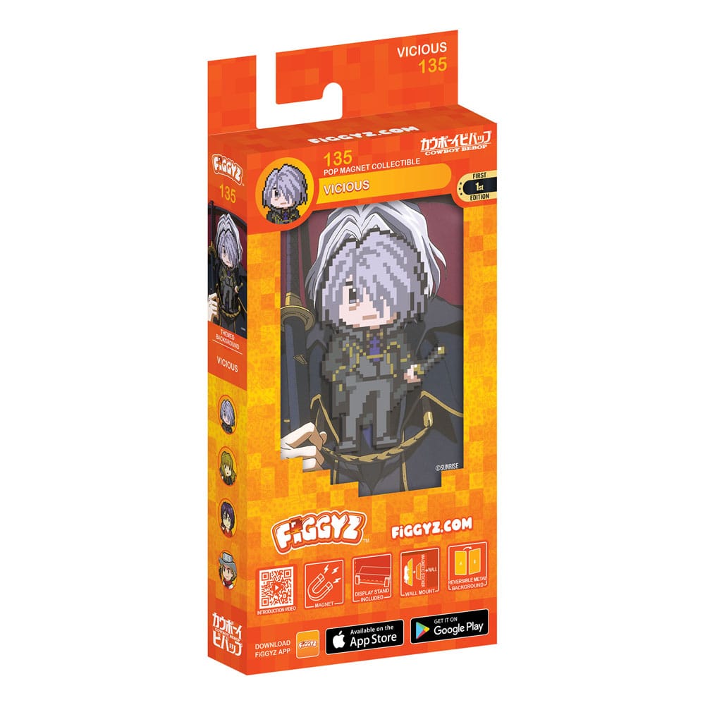 Cowboy Bebop magnet à collectionner FiGGYZ Vicious 11 cm