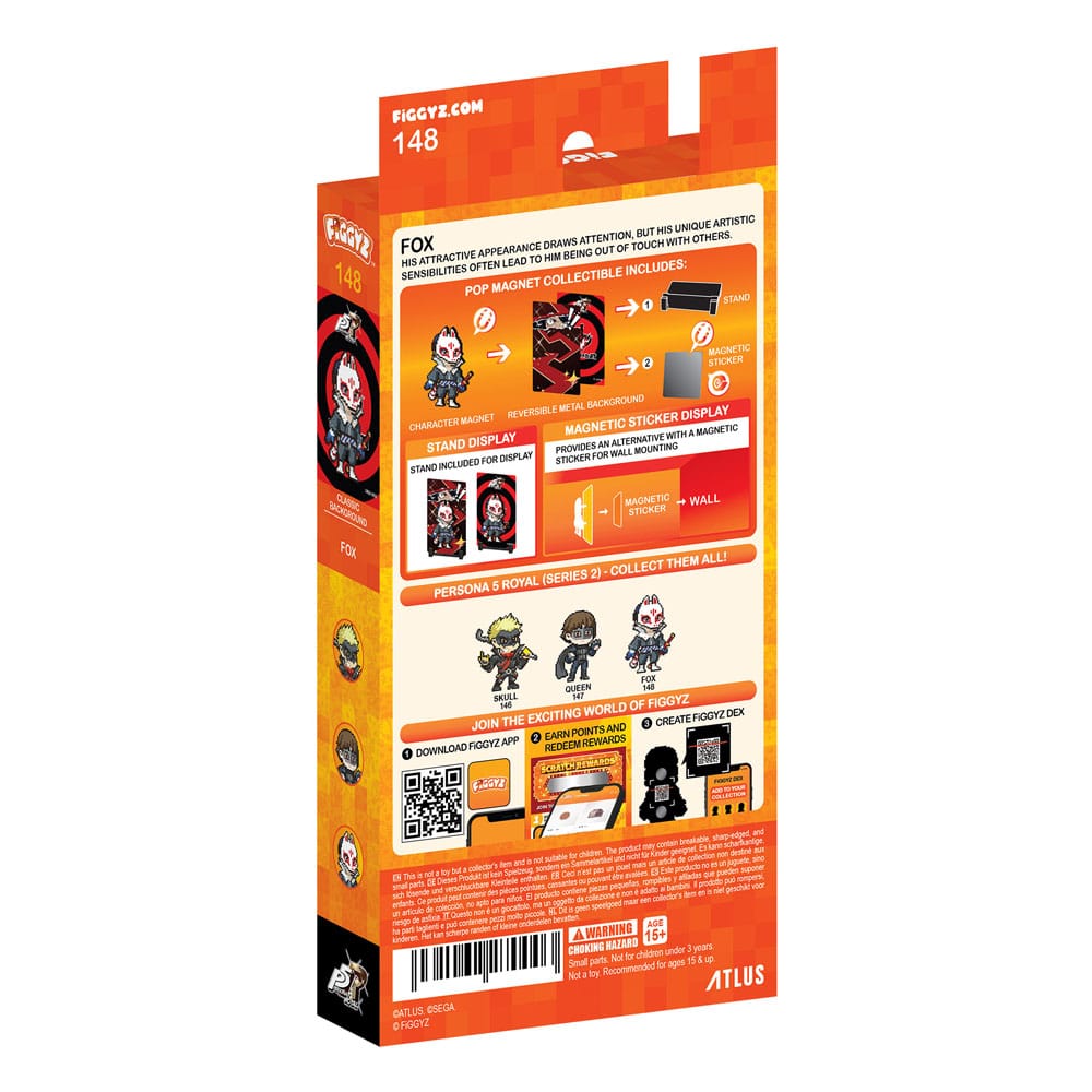 Persona 5 magnet à collectionner FiGGYZ Fox 11 cm