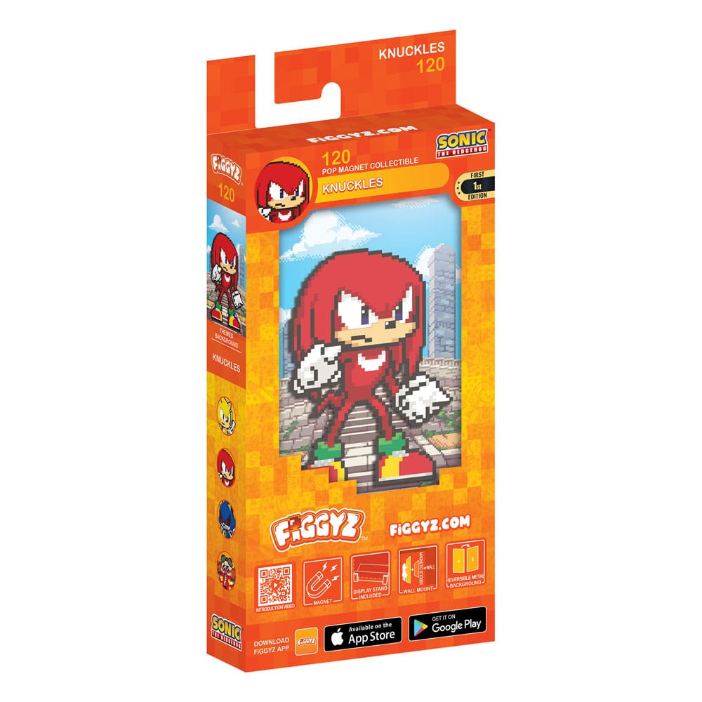 Sonic the Hedgehog (Modern) magnet à collectionner FiGGYZ Knuckles 11 cm