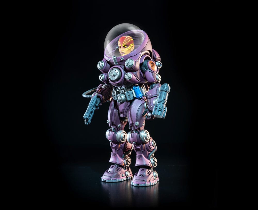 Cosmic Legions: OxKrewe Book One Thraxxon figurine Uularia Speer (Deluxe)
