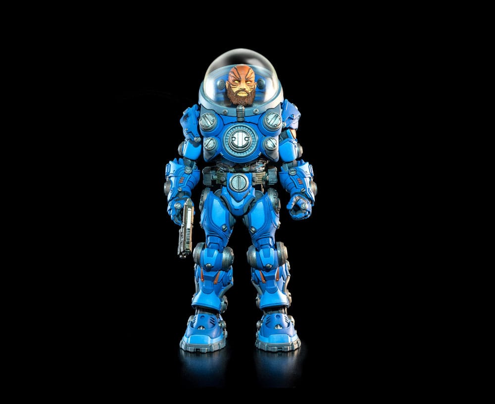 Cosmic Legions: OxKrewe Book One Thraxxon figurine Vellok Speer (Deluxe)