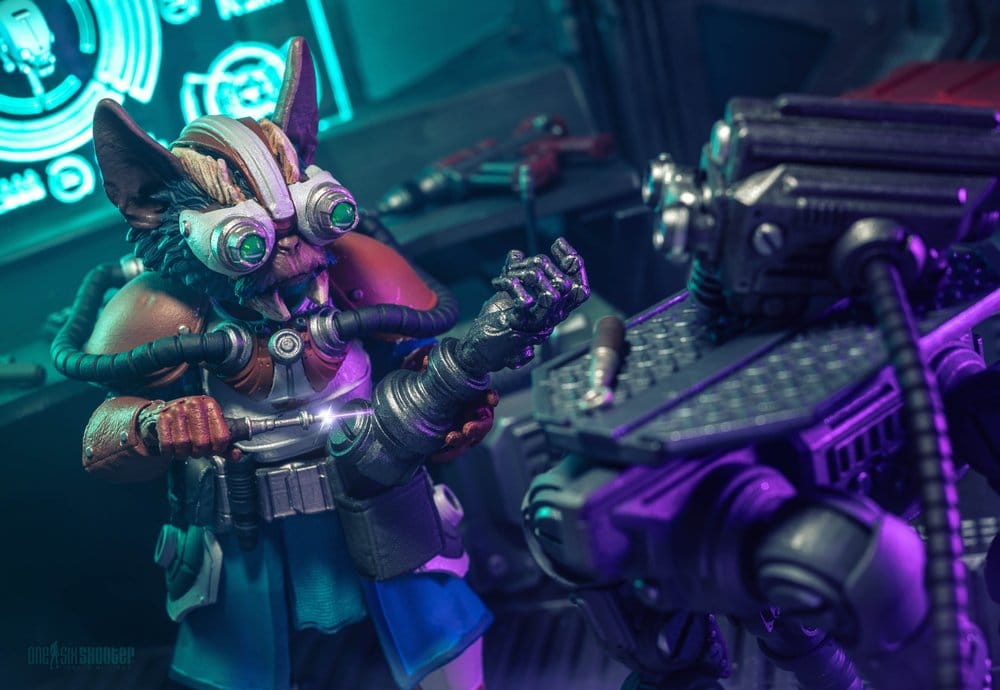 Cosmic Legions Mortal Thorn figurine Dr. Zajjarii
