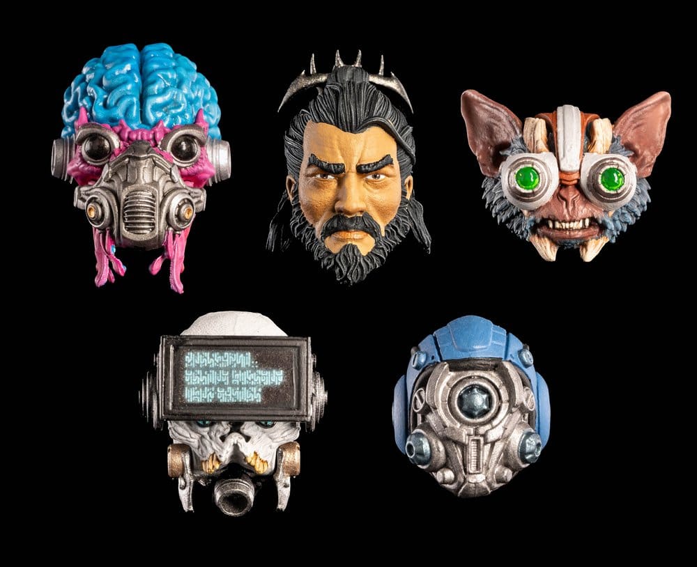 Cosmic Legions accessoires pour figurines Heads Pack