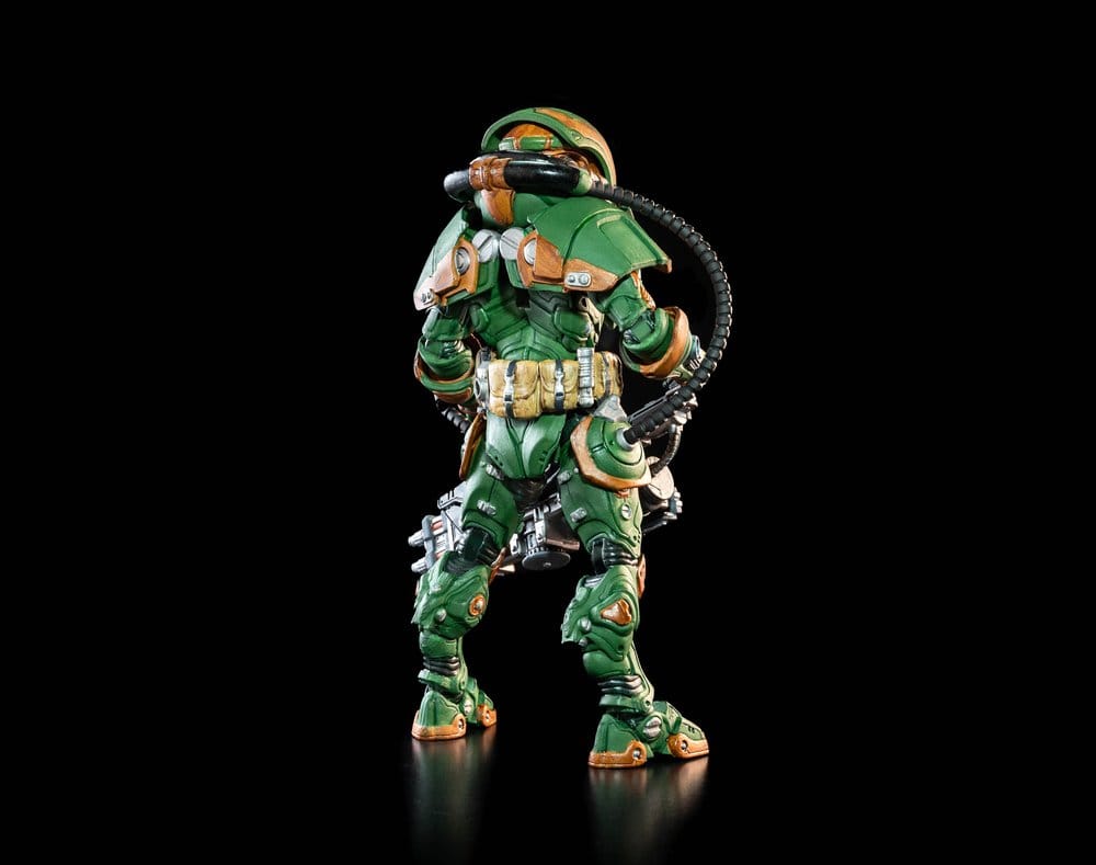 Cosmic Legions figurine T.U.5.C.C. Heavy Gunner